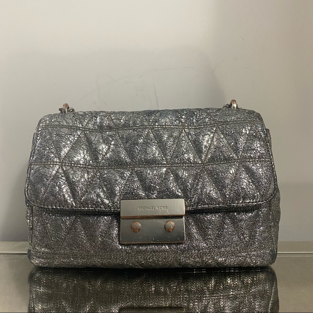 Michael Kors Metallic Crossbody - Picture 2 of 7